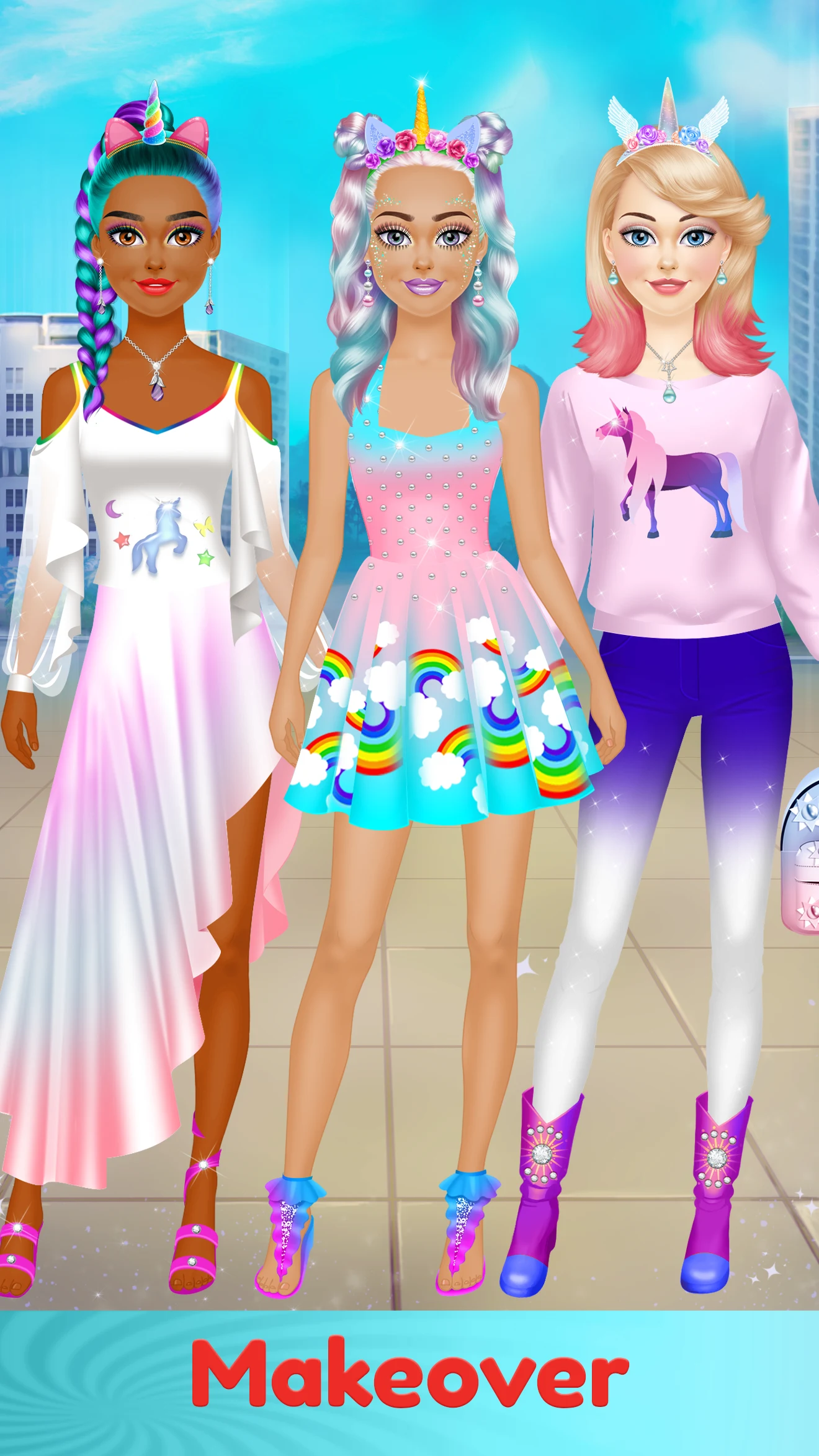 Makeup & Dress Up Girl Games screenshot