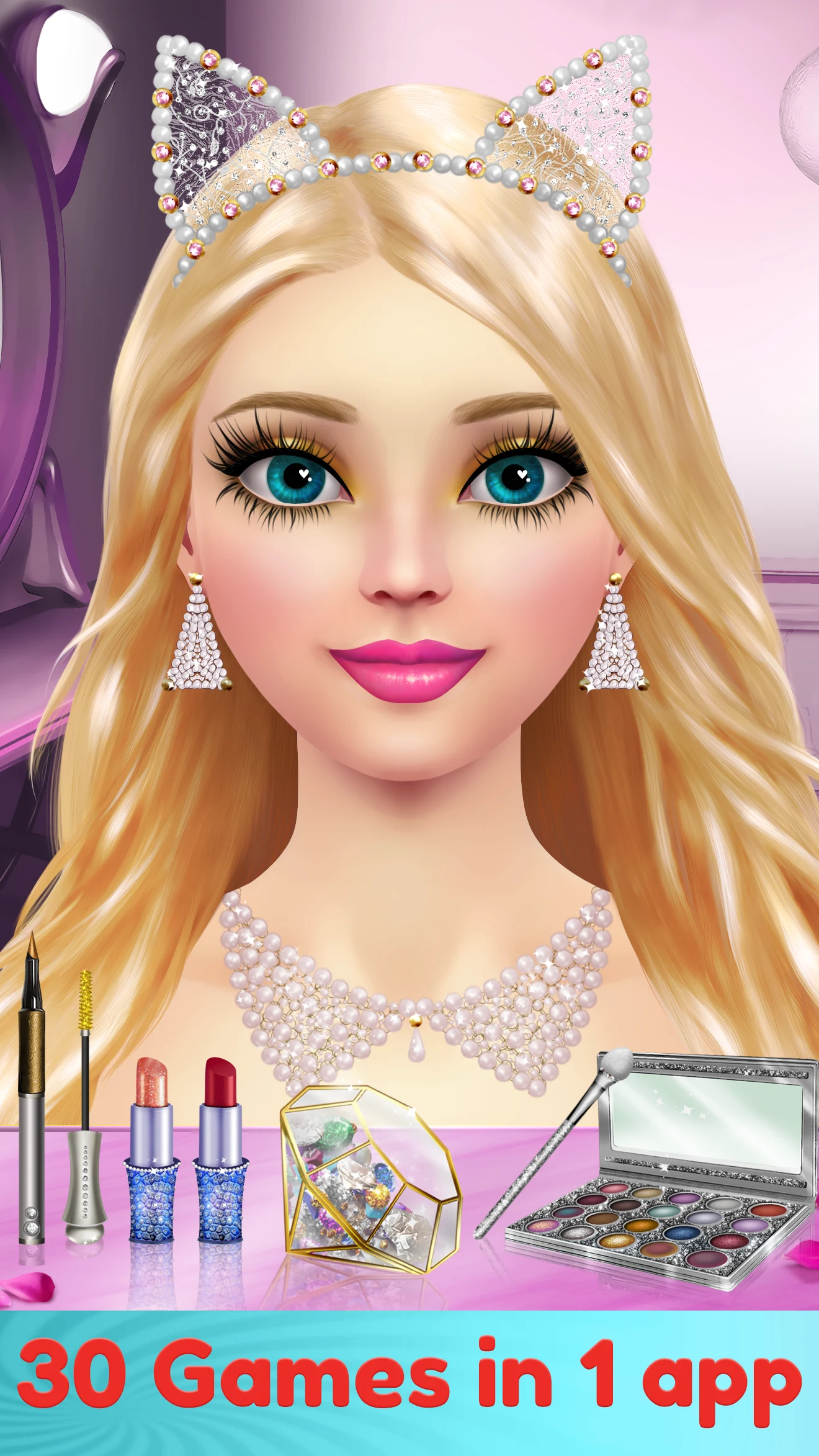 Makeup & Dress Up Girl Games screenshot